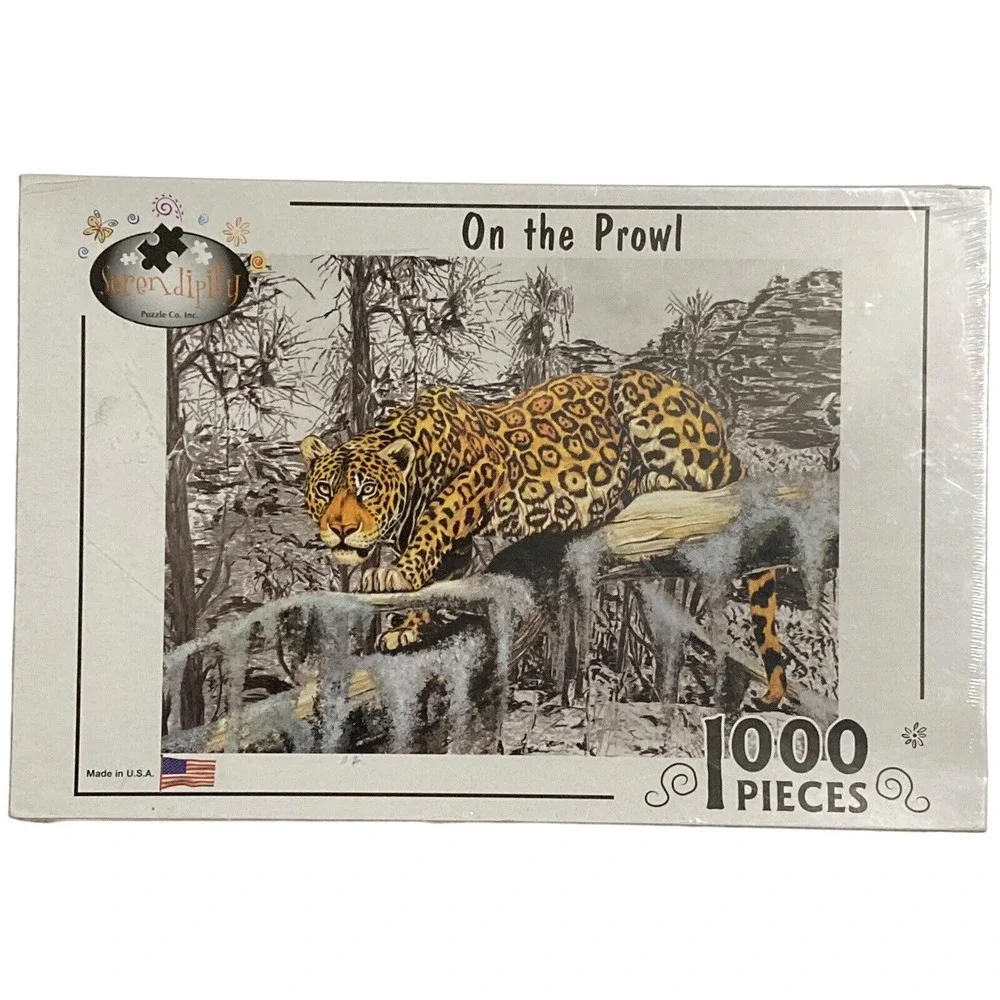 IN THE PROWL Leopard 1000 Piece Puzzle Serendipity 20